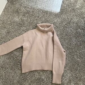 NakedCashmere Cowl Neck Sweater - Soft Beige